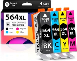 Compatible Ink Cartridge Replacement for HP 564 XL 564XL High Yield 4 Co... - $31.62