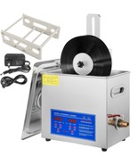 VEVOR Ultrasonic Cleaner 6L Ultrasonic Vinyl Cleaner 7-12 Inch 8 Records... - $240.31 CAD