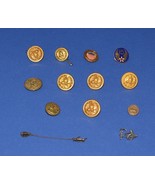 Buttons/Tie Cliaps-Military Buttons and Tie Clips Vintage - $18.00