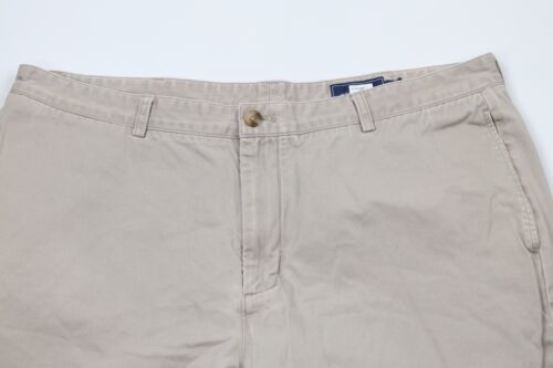 Vineyard Vines Mens 40x26 Faded Club Wide Leg Chino Pants Trousers Beige Cotton Item image 2