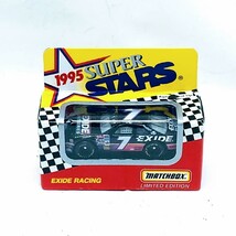 Matchbox 1995 Super Stars Series II #7 Geoffrey Bodine Exide Ford Thunde... - $11.67