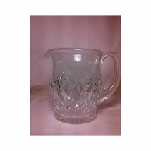 Vintage Waterford Lismore Cut Crystal Water Juice Pitcher with Ice Lip Mint - £77.66 GBP