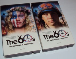 The &#39;60s The Complete Miniseries Movie Event 2 VHS Julia Stiles, Josh Hamilton - £9.63 GBP