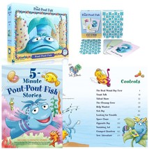 Pout-Pout Fish Gift Set, 12 Stories Hardcover, Puzzle, Go Fish! Game Educational - $39.99