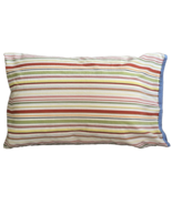 Ralph Lauren Harbor View Stripe Standard Pillowcases VTG USA Chambray Tr... - £27.97 GBP