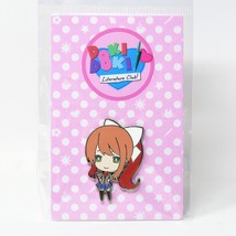 Doki Doki Literature Club Monika Enamel Pin Figure Anime 1.38&quot; Official ... - £9.97 GBP