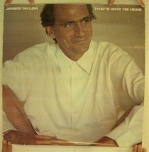 James Taylor Poster  That&#39;s Why I&#39;m Here Vintage - £70.69 GBP