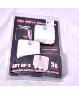 Motion Sensor Light Fine Line Tool Products 30 Lumens Set of 2 - £14.00 GBP