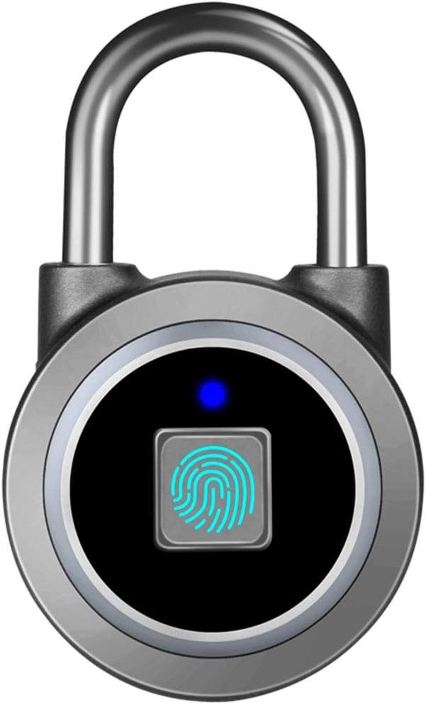 Fingerprint Padlock, Bluetooth Lock, Mobile App, Megafeis Smart Padlock ... - $44.65