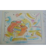 Peter Max &quot;From Another Planet&quot; Lithograph Signed &amp; Numbered (See Condit... - $985.05