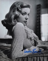 Lauren Bacall Signed Photo - The Big Sleep, Dark Passage, Key Largo, Marry A Mil - £142.56 GBP