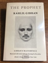 The Prophet 1973 Kahlil Gibran Illustrated Philosophy/ Spirituality HC/DJ VG - £8.39 GBP