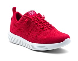 Woolloomooloo Men's Belmont Sneaker Red Merino Wool - $1,286.11 MXN