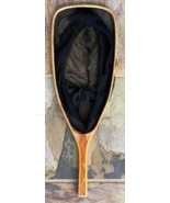 Vtg ACP Wood Frame Classic Landing Trout Fishing Net - 22&quot; Total Length - €32,47 EUR