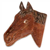 Brown Horse VDC99 Filly Ceramic Shaped Jewelry Trinket Tray Dish 10.13&quot; L - $24.75