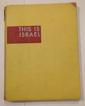 This is Israel I. F. Stone 1949 Second Print Picture Book of State of Israel HC - £137.52 GBP