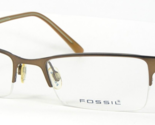 FOSSIL MORELOS OF1103 200 BRONZE BROWN EYEGLASSES GLASSES FRAME 50-18-140mm - $44.55
