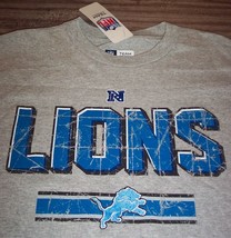 Vintage Style Detroit Lions Nfl Football T-Shirt Mens Large New w/ Tag - £15.92 GBP