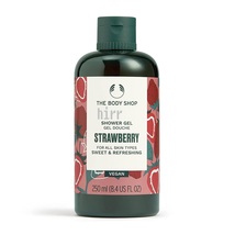The Body Shop Vegan Strawberry Sweet &amp; Refreshing Shower Gel All Type Skin250ml - £22.38 GBP