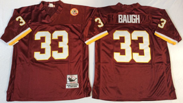 Men&#39;s Sammy Baugh #33 Stitched Jersey Burgundy - €40,40 EUR