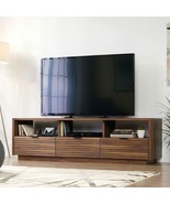 Modern Walnut Finish TV Stand Entertainment Center - Fits up to 70-inch TV - $959.43 CAD