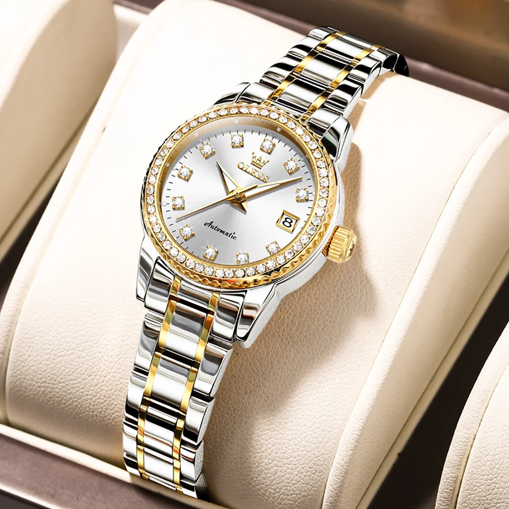 Women&#39;s Watches Fashion Original Automatic Mechanical Watch for Ladies S... - £98.99 GBP