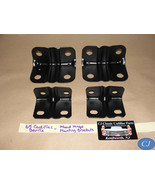 OEM 65 Cadillac Deville HOOD HINGE MOUNTING BRACKETS (LEFT &amp; RIGHT) - £74.47 GBP