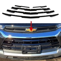 For 2021-2022 Trailblazer LT LS L Gloss Black Grille Grill 5PC Insert Ov... - £103.90 GBP