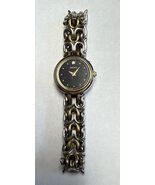 Vintage Women&#39;s Seiko Quartz Watch W/ Two Tone Band Need Battery 1N00-1D98 - $26.15 CAD