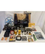 Lot Vintage Kalart Editor Viewer Eight Custom 8mm Film Movie Slicer/Much... - $133.64