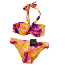 NWT NIP TUCK Bond-eye Australia US-6 bright orange bikini 2pc set swimsuit - £45.73 GBP
