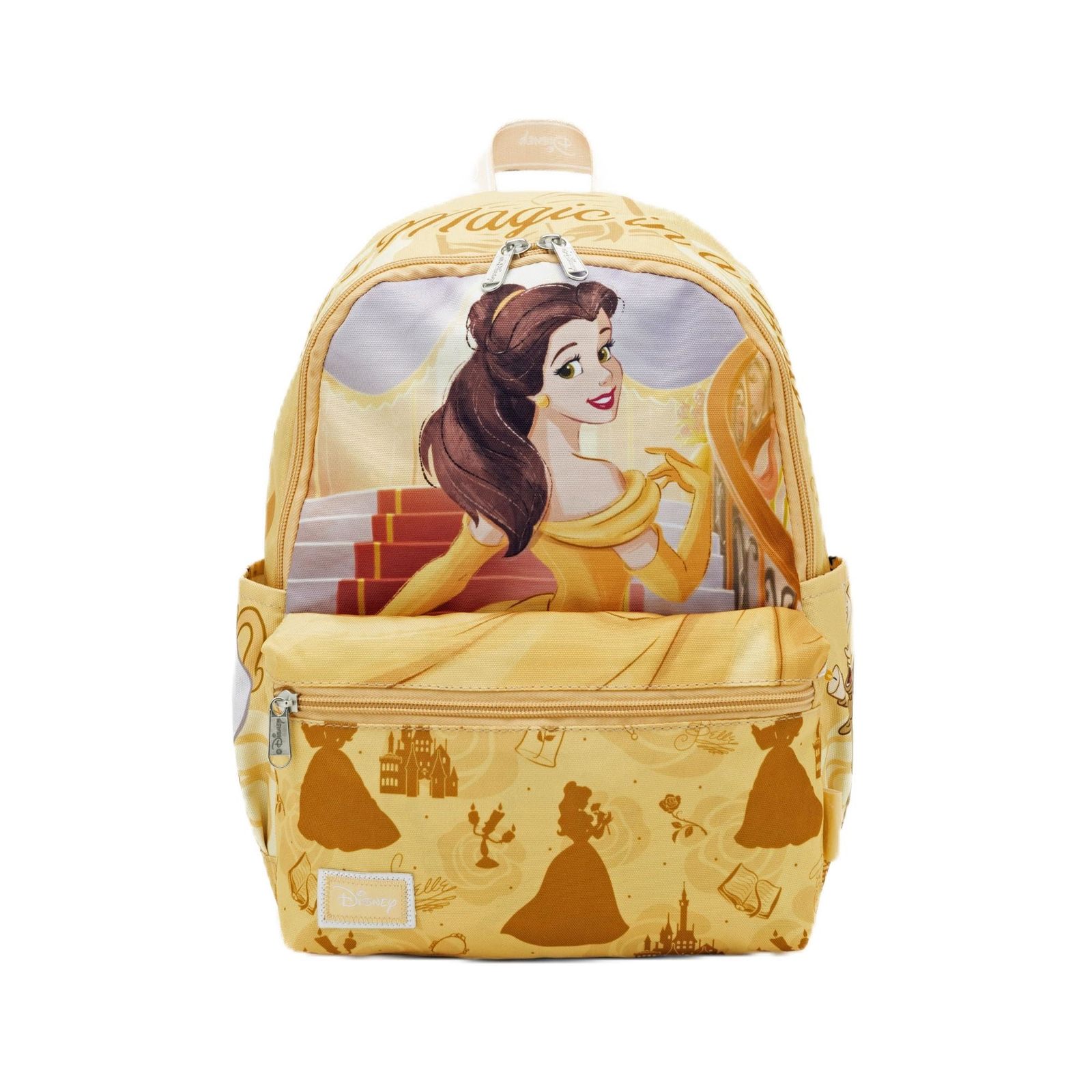 Wondapop - Beauty and the Beast - Belle 13"" Nylon Deluxe Daypack, Yellow, A2523