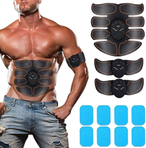 Muscle Toner ABS Training Workout Belt Body Abdominal Toning Exercise - £32.99 GBP