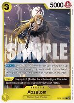 Absalom [OP14 - OP14-100] One Piece Card Game Foil Trading Card Moderately - $0.99