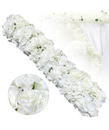 Artificial Silk Rose Flower Wedding Flower Row Arch Background Wall Plan... - £76.46 GBP