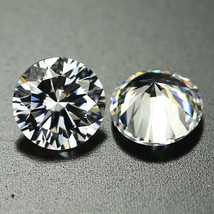 Excellent Cut Round White Loose D Color VVS1 Moissanite 3.5mm 0.20CTW 2pcs - $11.87