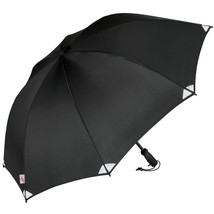 EuroSCHIRM Swing Handsfree Umbrella (Reflective Black) Trekking Hiking - £41.88 GBP