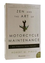 Robert M. Pirsig Zen And The Art Of Motorcycle Maintenance An Inquiry In To Valu - $59.95