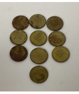 Lot of 10 Vtg New Hampshire Highway Token Old Man On The Mountain Public... - $14.17