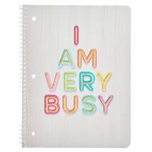 Gartner Studios Wabi Sabi I Am Very Busy Spiral Notebook School Supplies - $11.29 Gartner Studios Wabi Sabi I Am Very Busy Spiral Notebook School Supplies - $11.29