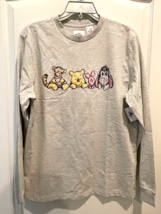 Disney Parks Winnie The Pooh and Pals Long Sleeve Striped T-Shirt Small ... - £45.91 GBP