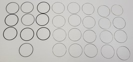 A7) Mixed Lot of 30 Junk Drawer Costume Jewelry Woman Bracelets Rings - $182.25 MXN