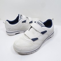 Skechers Go Walk Ultra Go 55515EWW Dual Strap Comfort Shoe White Men’s Size 12.5 - £25.17 GBP