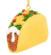 NO PACKAGING - Amazing Taco Ornament Mexican Food Christmas Decor - $10.00