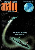 ANALOG SCIENCE FICTION MAGAZINE FEB 1971 FINE RARE - $4.95