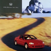 1996 Honda DEL SOL brochure catalog US 96 CRX Si VTEC - $10.00