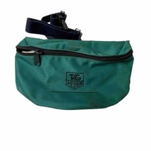 Tag Heuer Vintage Green Waist Belt Bag Funny Pack Made in France - £18.55 GBP
