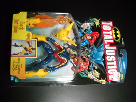 Kenner Hasbro Total Justice League Black Lightning 1997 Factory Sealed on Card - £10.21 GBP