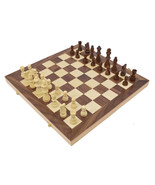 Wholesale Chess 15&quot; Folding Wooden Chess Set - £30.36 GBP