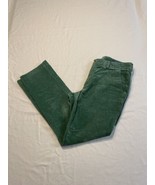 Vineyard Vines Slim Fit Breaker Pants Corduroy Green Mens 33x32 Stretch ... - £22.82 GBP